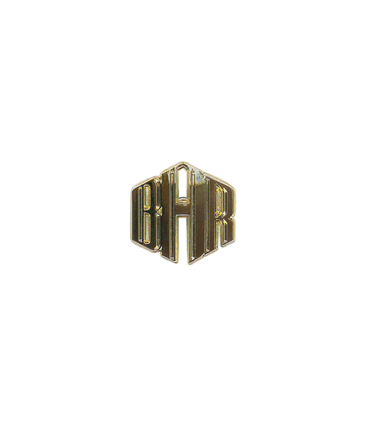 Born & Raised Gold Pin